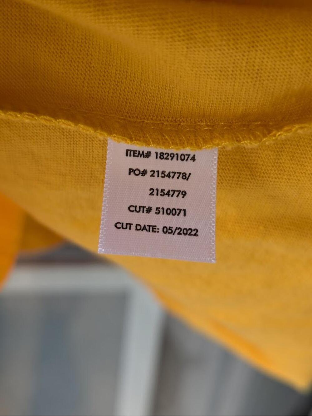 CBGB OMFUG Shirt Wm 2XL Yellow Punk Rock Goodie Two Sleeves Music Band Tee Plus - Picture 5 of 6